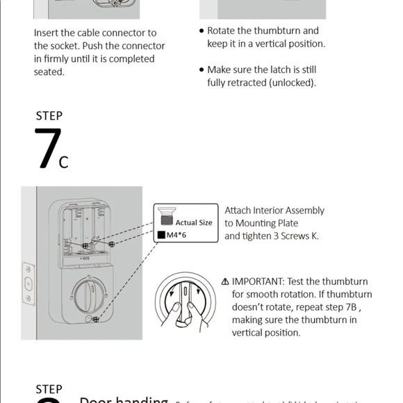ZOMOSS KEYPAD digital deadbolt ZS01 - Picture 7 of 15